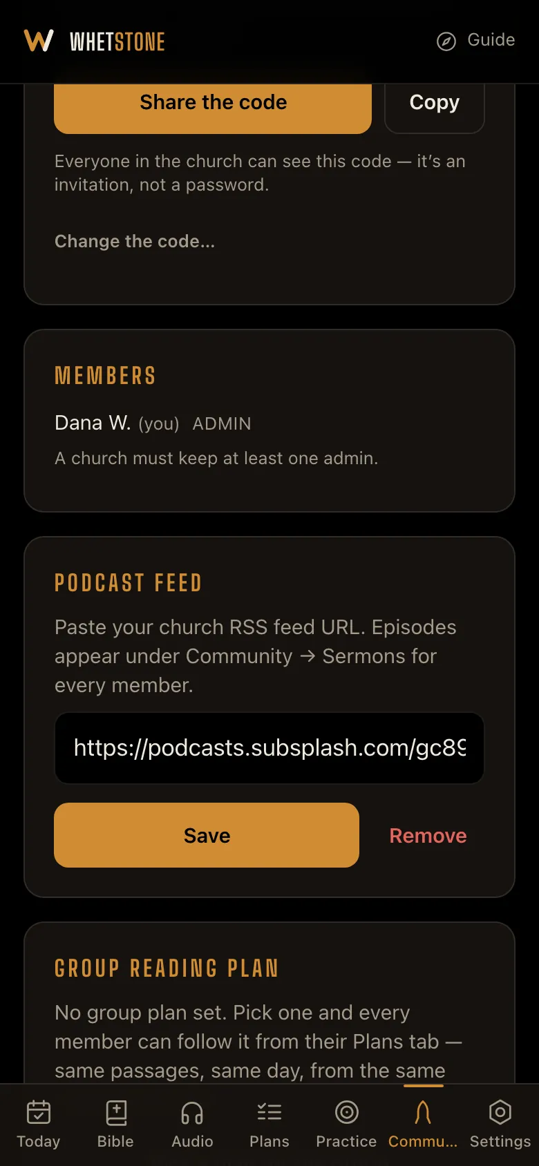 Add your podcast, step by step.