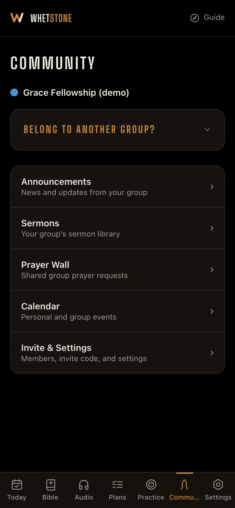 Your group.